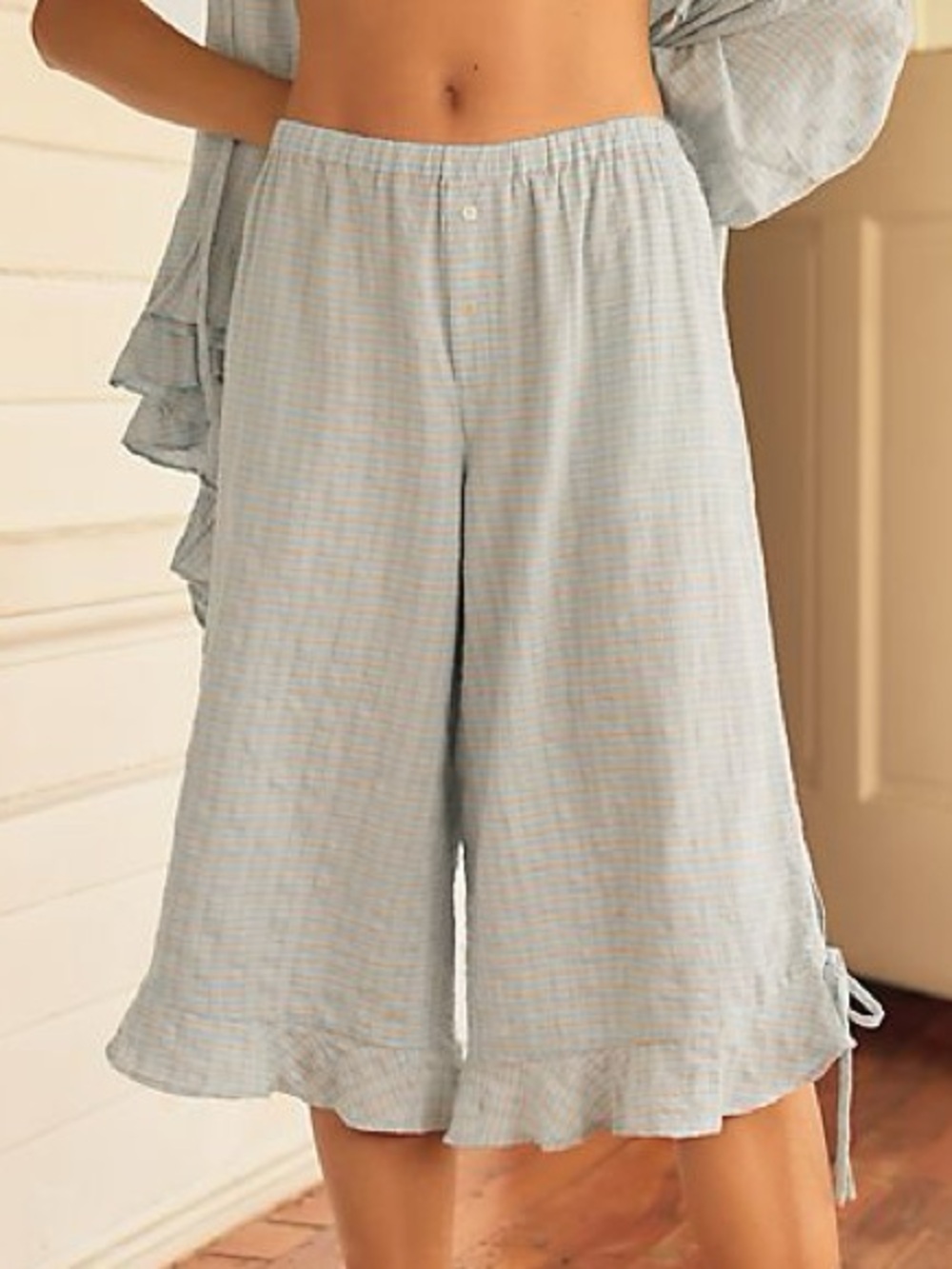 Anthropologie Pajama Pants Size XL